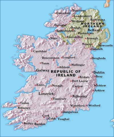 Map of Ireland (44,752 bytes)